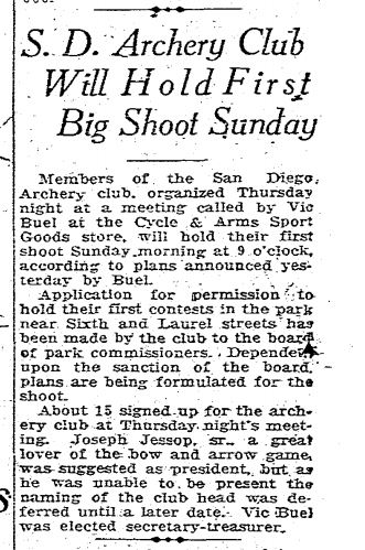 1924.s.d-archery-club – San Diego Archers
