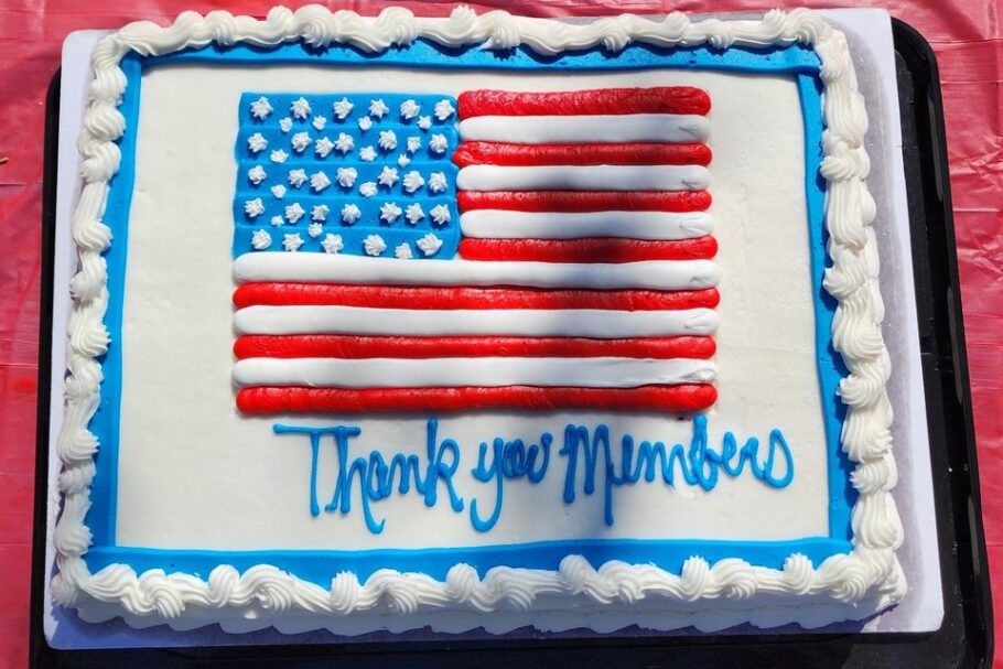 Thank you members cake
