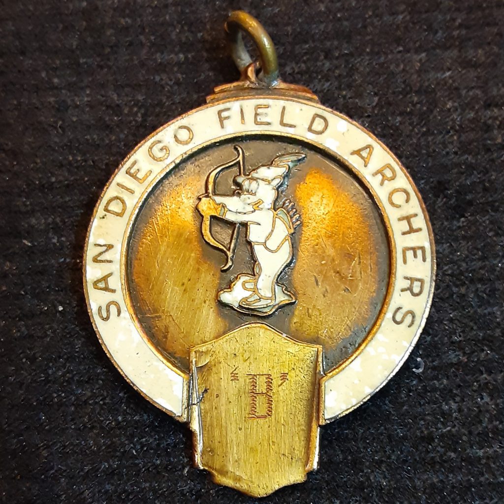 San Diego Field Archers Medal