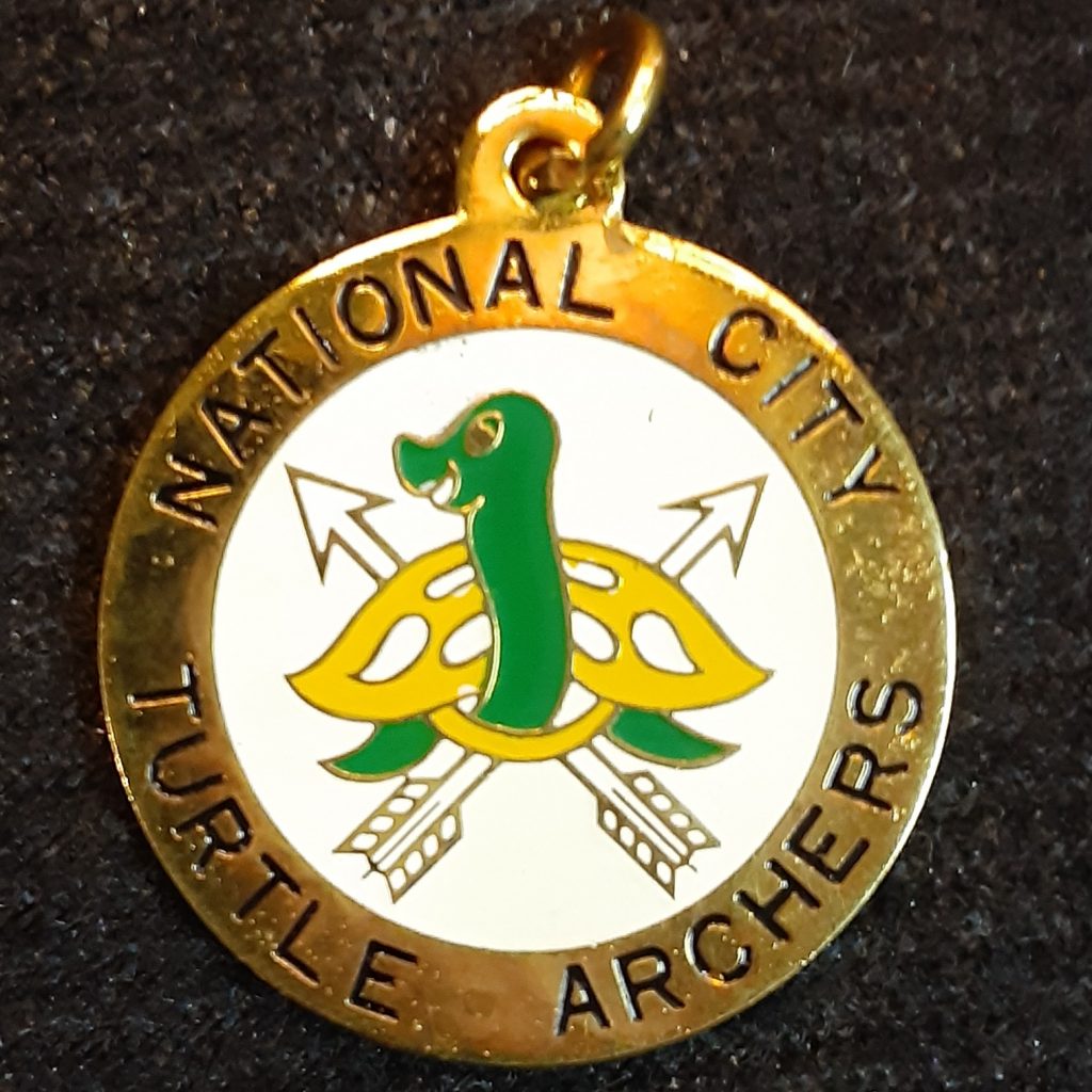 National City Turtle Archers Medal